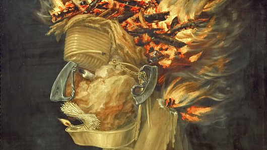 Fire by Giuseppe Arcimboldo (detail). 1566