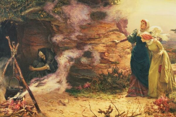 Visit to the Witch by Edward Brewtnall. 1882