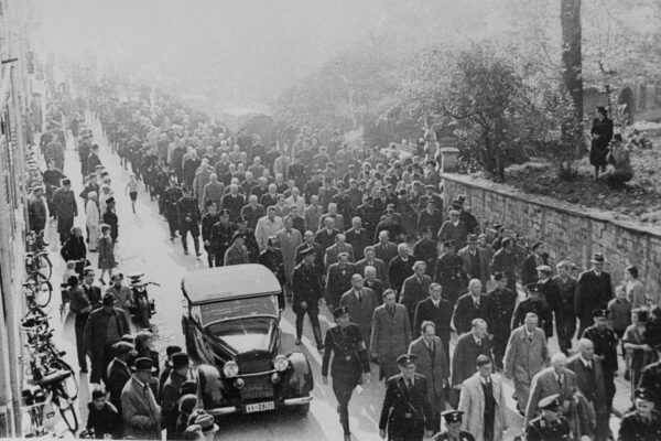 The birth of Nazism. Germany. 1938