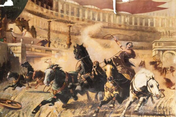 Alexander von Wagner. Chariot Race. Circa 1882