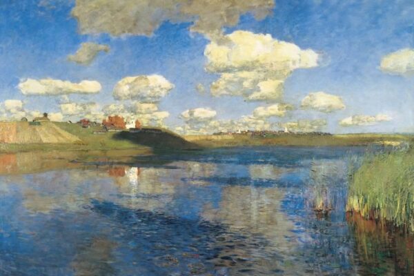 Isaac Levitan. Lake. Rus. 1900