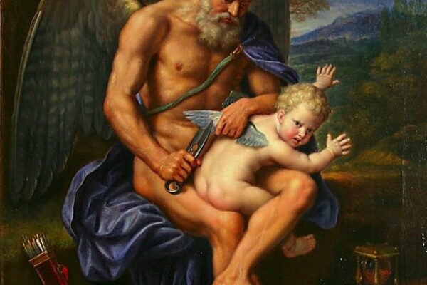 Time clipping Cupid's wings