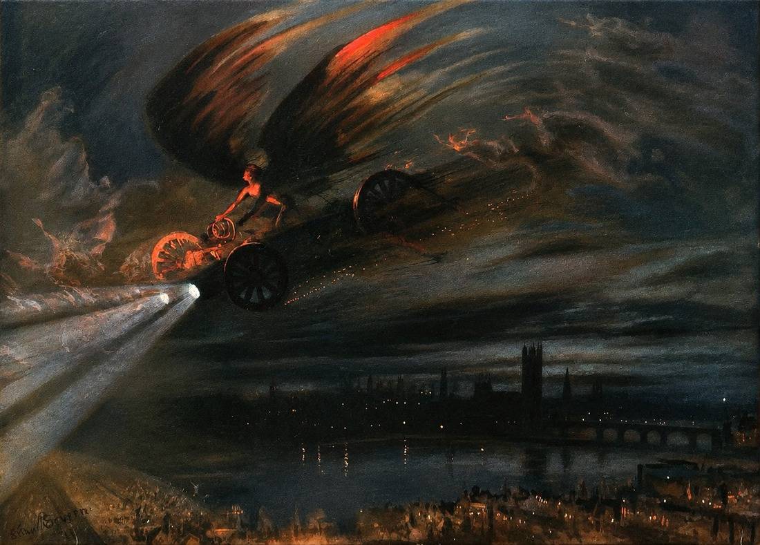 Arthur Severn. The Devil's Motor. Circa 1910